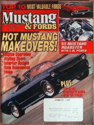 MUSTANG & FORDS 1997 SEPT - BOSS 302 WEBER, K-CODE